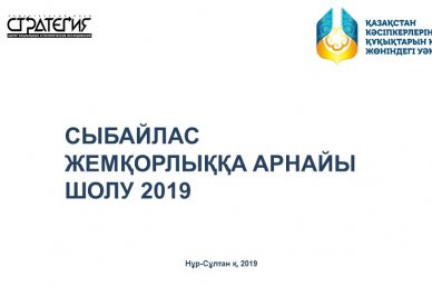 Сыбайлас жемқорлыққа арнайы шолу 2019