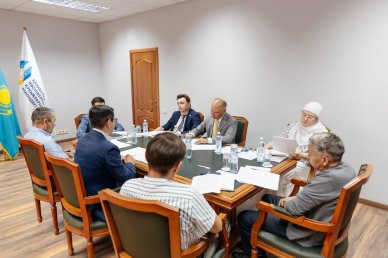 Встреча с Председателем Комитета развития малого и среднего бизнеса НПП «Атамекен»  (01.08.2025)
