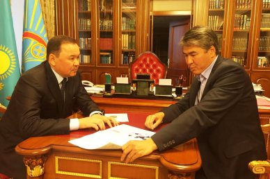 Bolat Palymbetov discussed with Aset Isekeshev the business climate in Astana