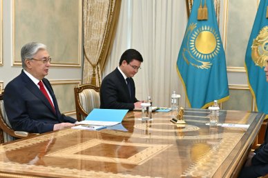 Глава государства принял уполномоченного по защите прав предпринимателей Каната Нурова